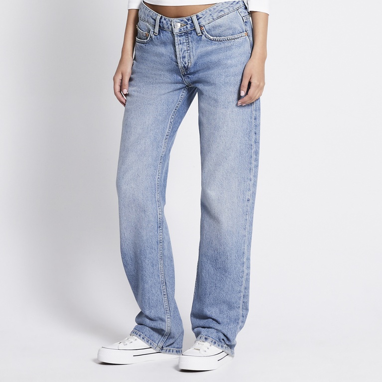 Low waist straight jeans "Icon"